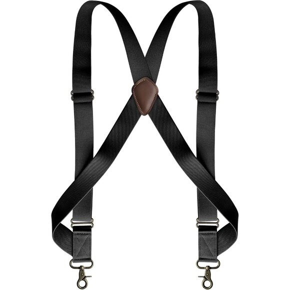 Heavy Duty Suspenders for Men Big and Tall Comfortable Adjustable Support - Picture 8 of 8